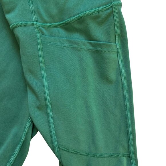 Victoria's Secret Biker Shorts Womens XS Green Athletic Workout Jogging Running - Picture 4 of 11